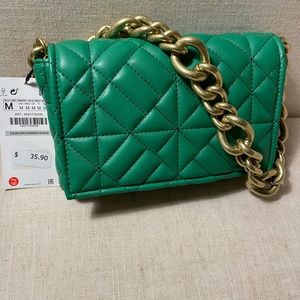 Zara Quilted Chain Bag